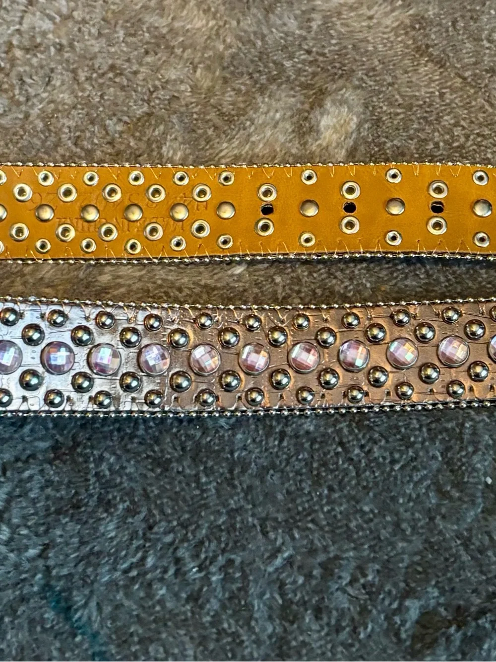 Girls XL Rhinestone Belt